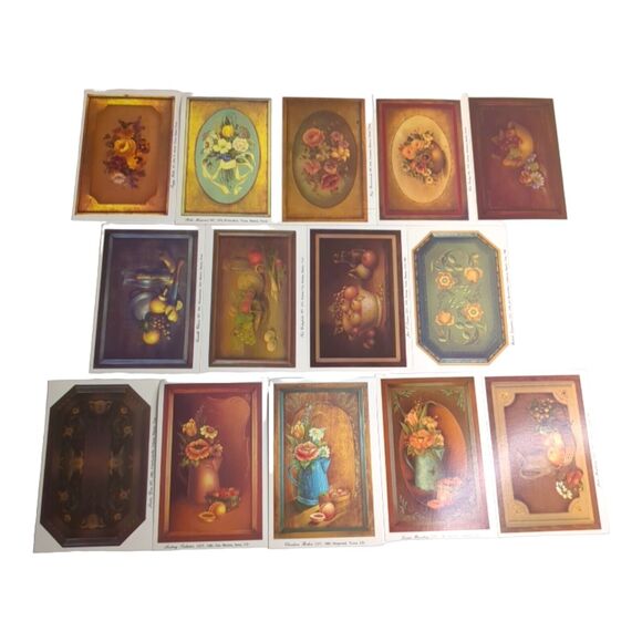 Lot of 14 VTG NSTDP Certification Collection Series 1 Set A 1983 Art Postcards - Picture 1 of 15